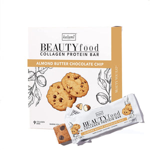 Almond Butter + Chocolate Chip Marine Collagen Bars (Box of 9)