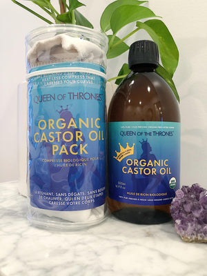 Castor Oil + Castor Oil Pack Combo